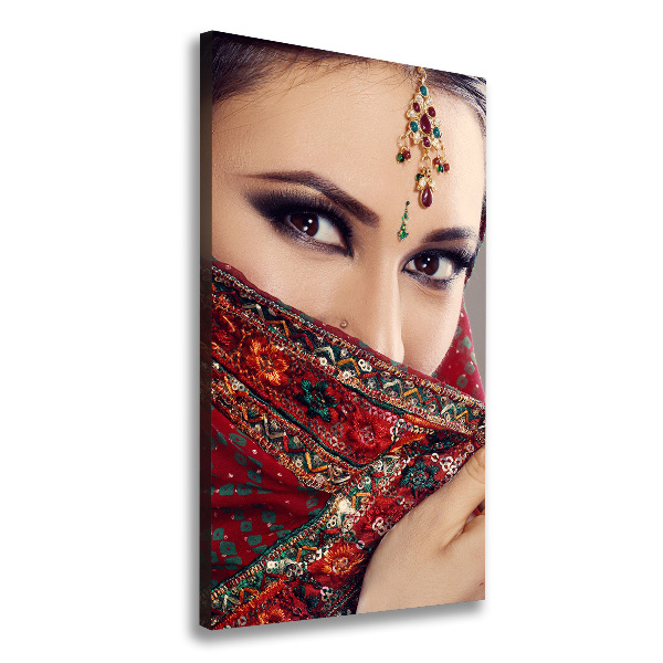 Canvas wall art Indian woman