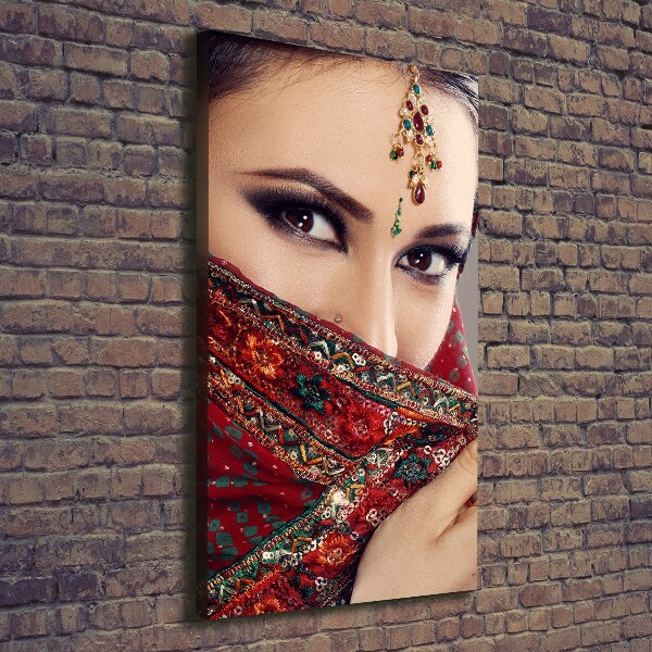 Canvas wall art Indian woman