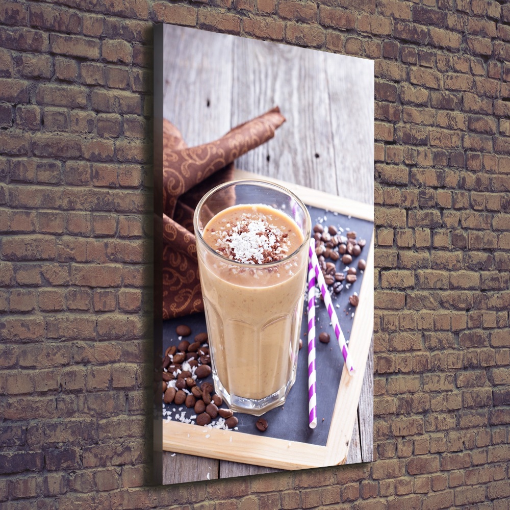 Canvas wall art Chocolate cocktail