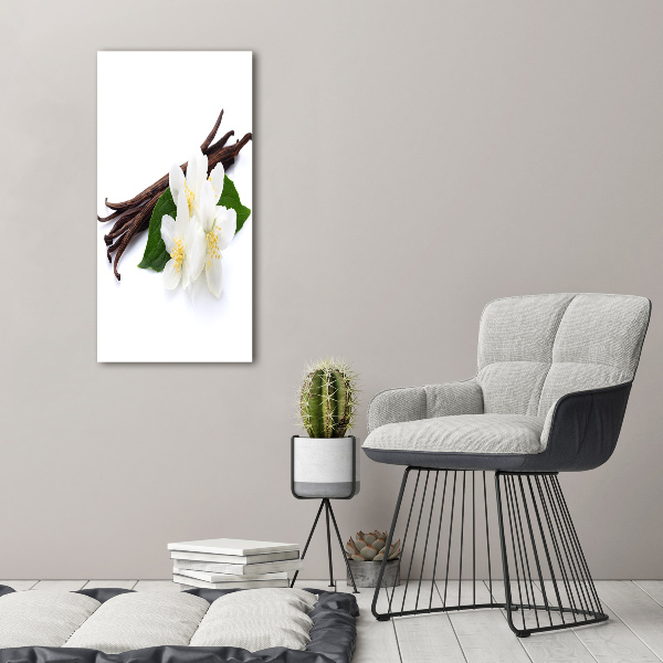 Canvas wall art Jasmine and vanilla