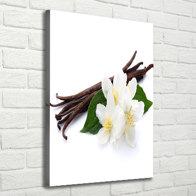 Canvas wall art Jasmine and vanilla