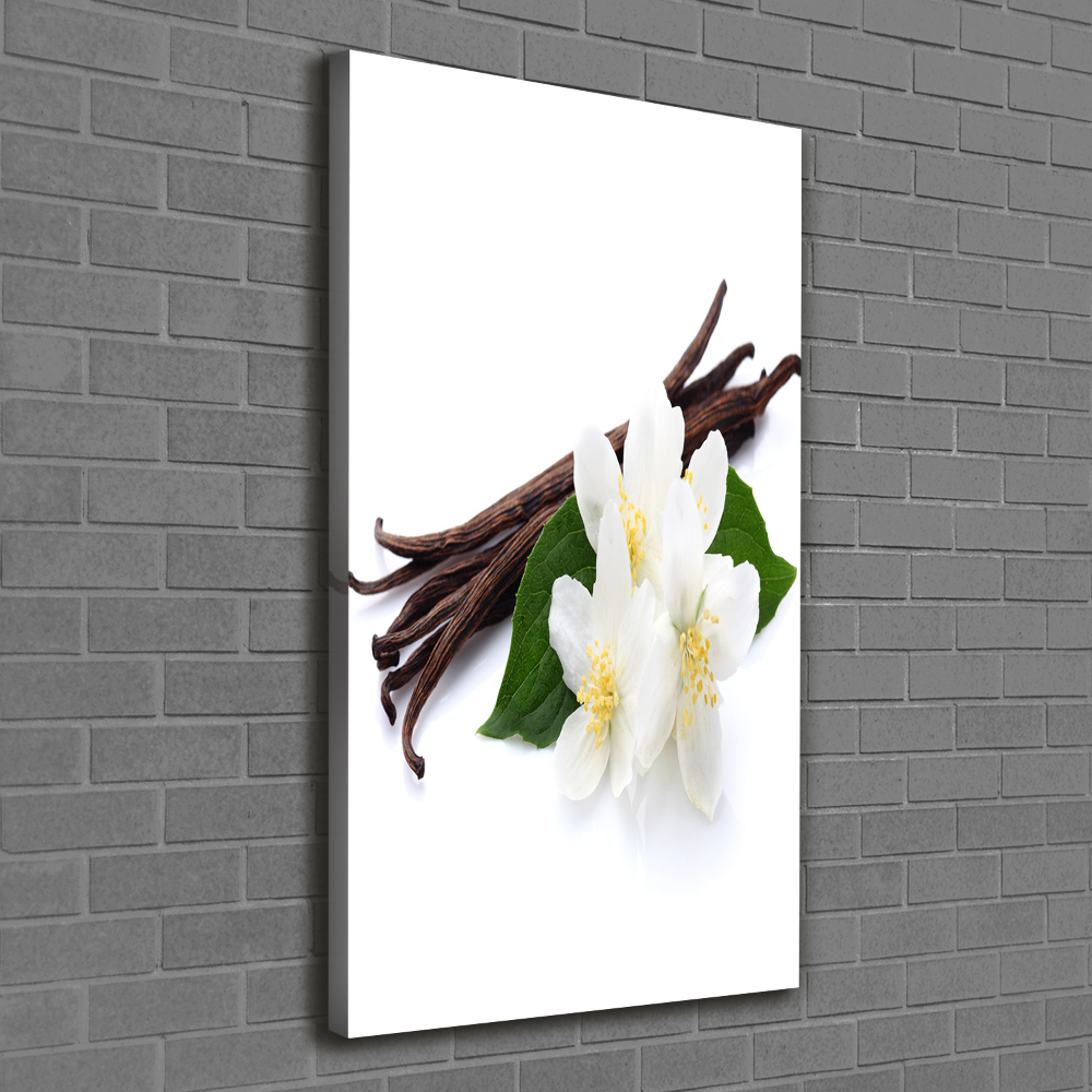 Canvas wall art Jasmine and vanilla