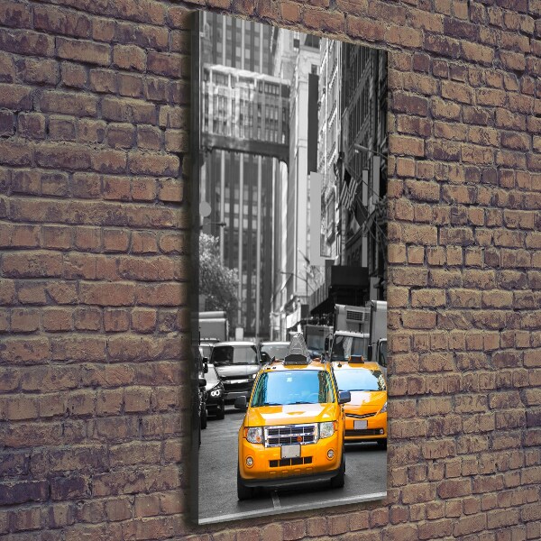 Canvas print New York taxis