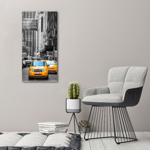 Canvas print New York taxis