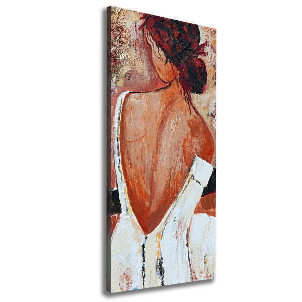 Picture canvas print Woman