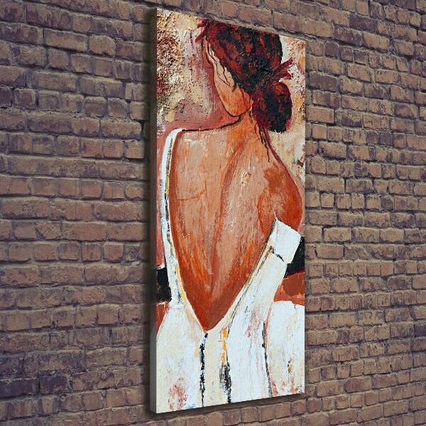 Picture canvas print Woman