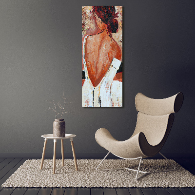 Picture canvas print Woman