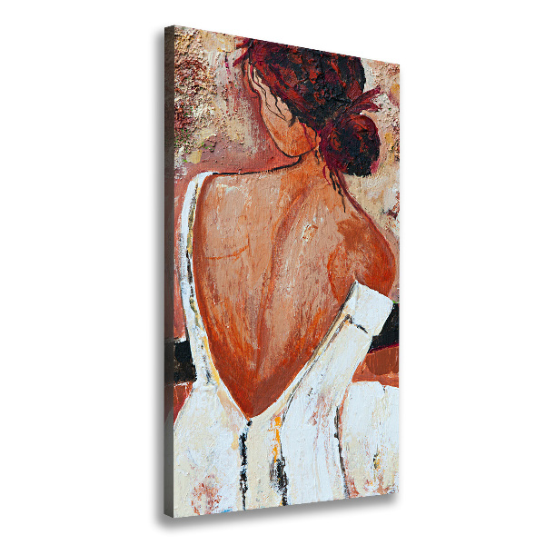 Picture canvas print Woman