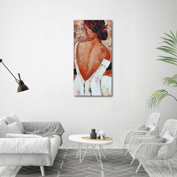 Picture canvas print Woman