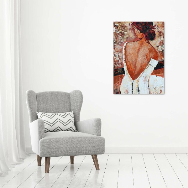 Picture canvas print Woman