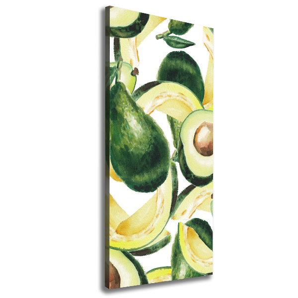 Wall art canvas An avocado