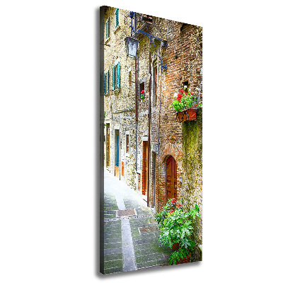 Canvas print Italian streets