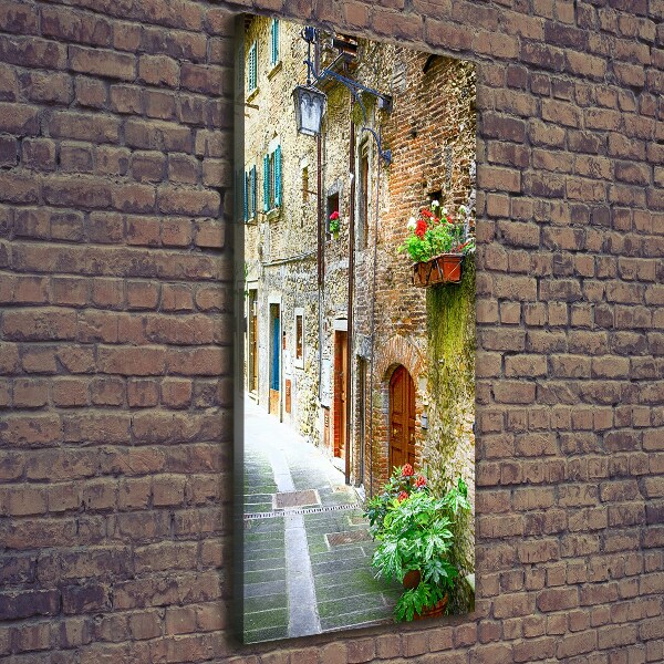 Canvas print Italian streets