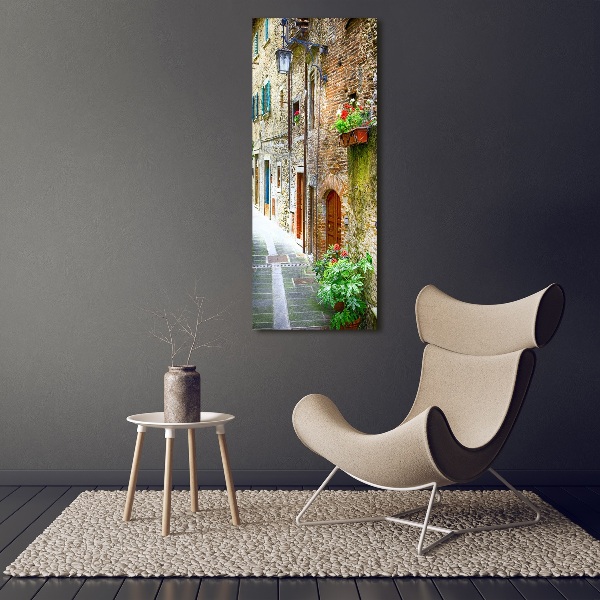 Canvas print Italian streets