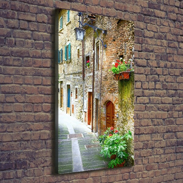 Canvas print Italian streets