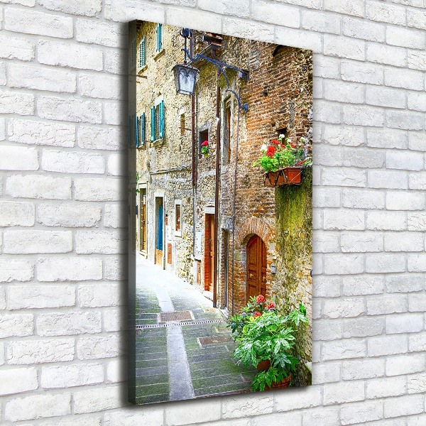 Canvas print Italian streets