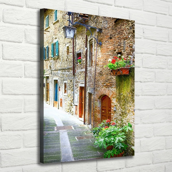 Canvas print Italian streets