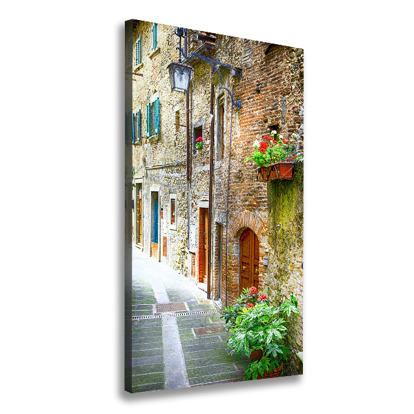 Canvas print Italian streets