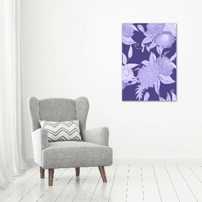 Canvas wall art Floral pattern