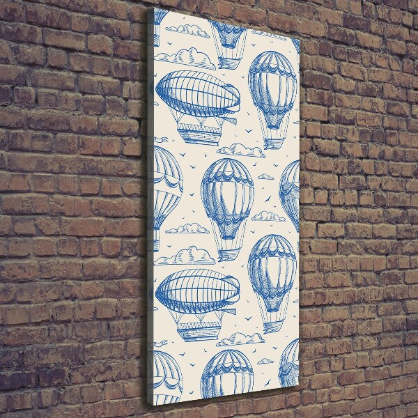 Large canvas wall art Directors and balloons