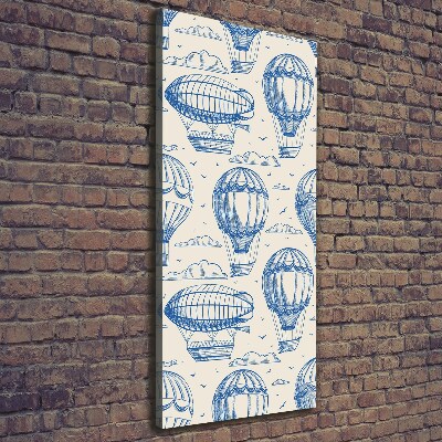 Large canvas wall art Directors and balloons