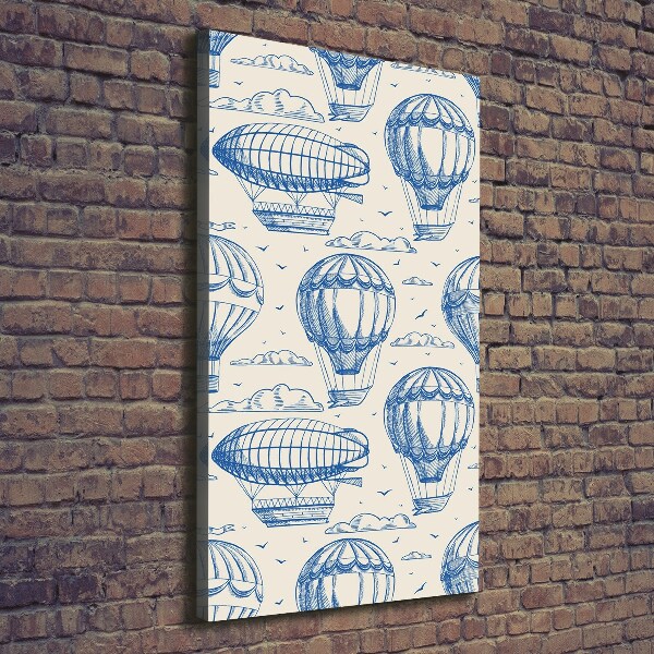 Large canvas wall art Directors and balloons