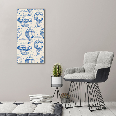 Large canvas wall art Directors and balloons