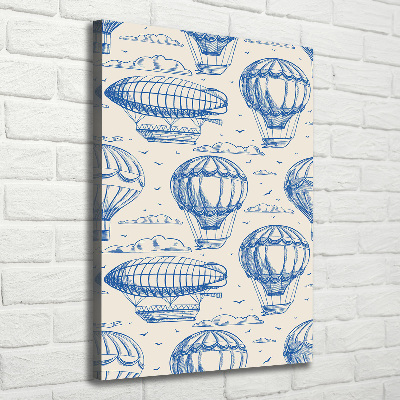 Large canvas wall art Directors and balloons