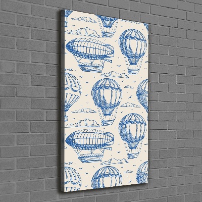 Large canvas wall art Directors and balloons