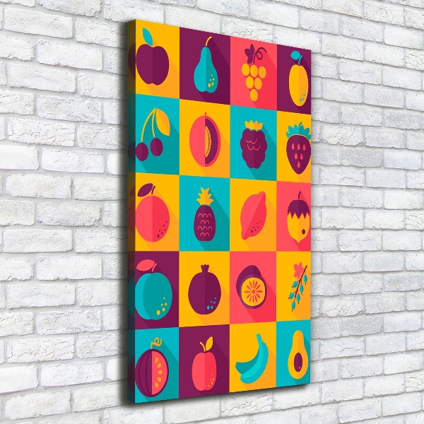 Picture canvas print Fruit