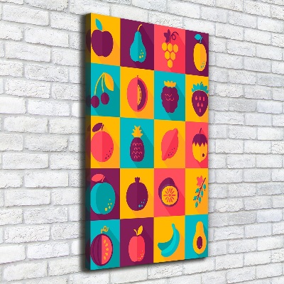 Picture canvas print Fruit