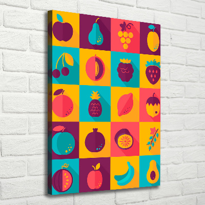 Picture canvas print Fruit