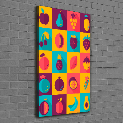 Picture canvas print Fruit