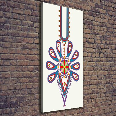 Picture canvas print Polish folk pattern