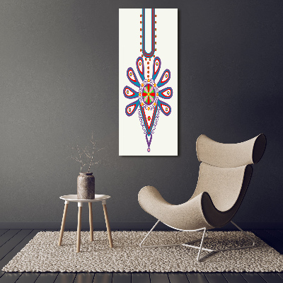 Picture canvas print Polish folk pattern