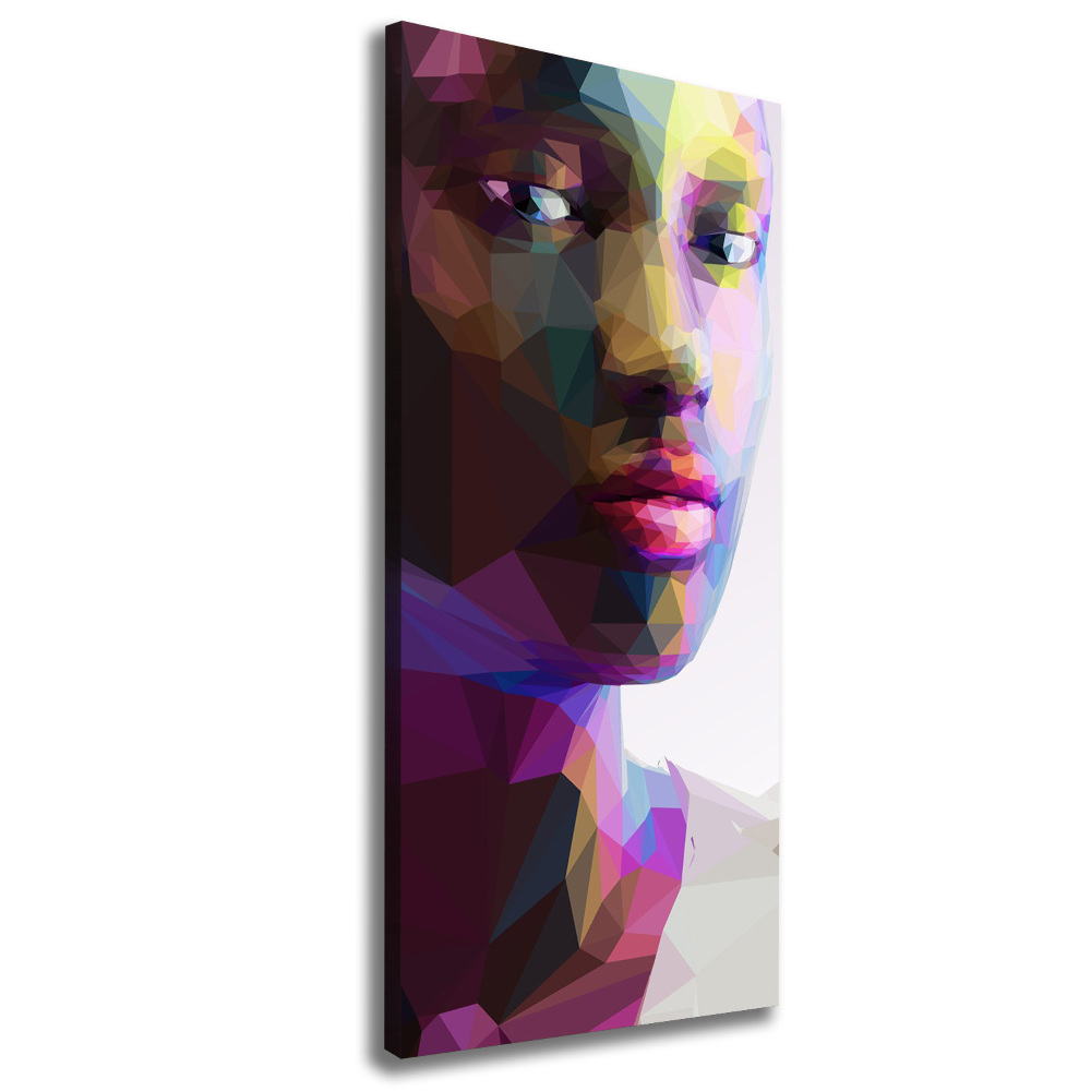 Wall canvas art Abstraction woman