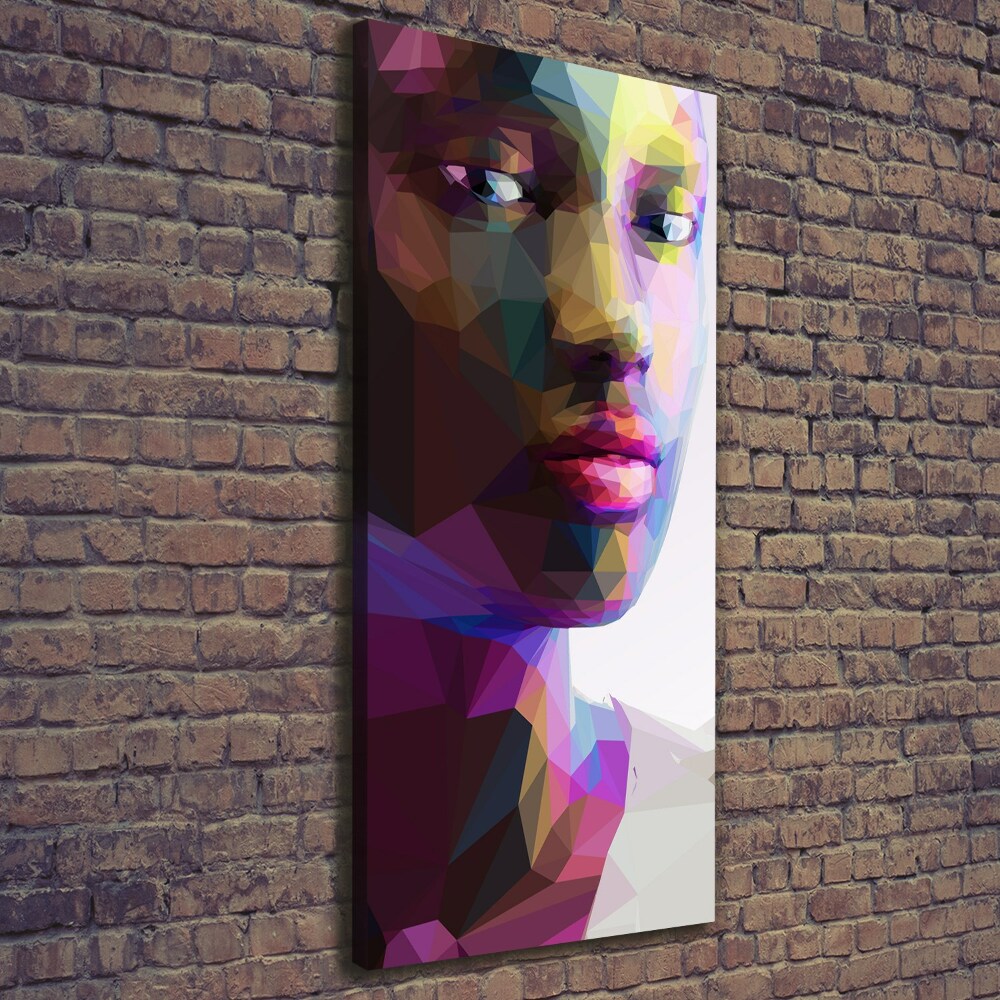 Wall canvas art Abstraction woman