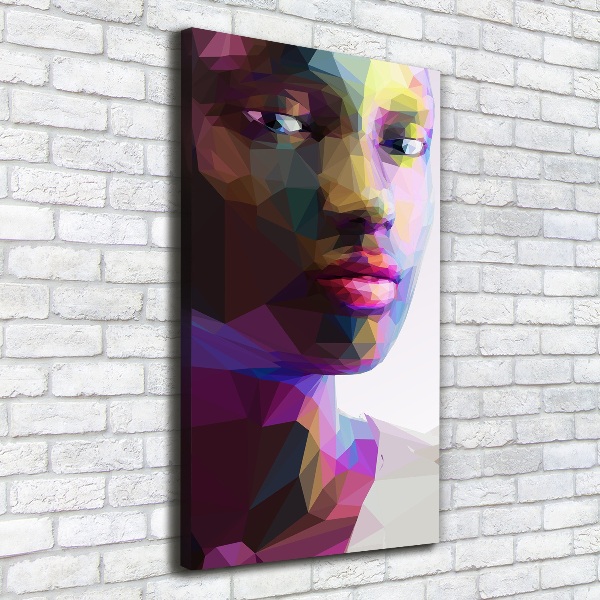 Wall canvas art Abstraction woman