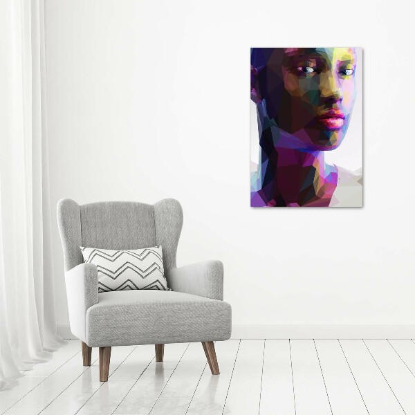 Wall canvas art Abstraction woman