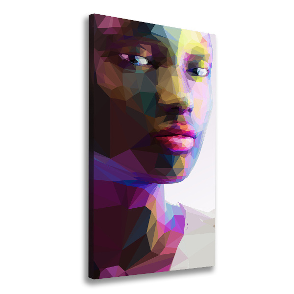 Wall canvas art Abstraction woman