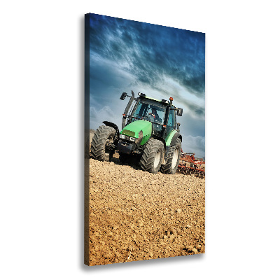 Wall art canvas large Tractor