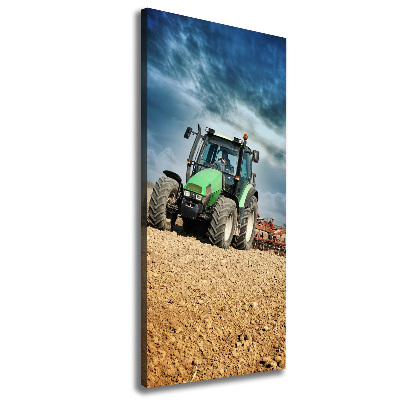 Wall art canvas large Tractor