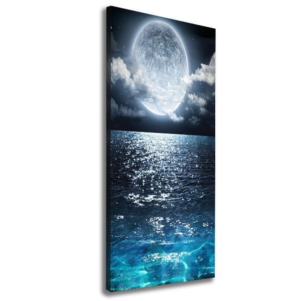 Canvas wall art full moon