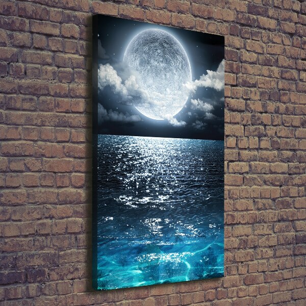 Canvas wall art full moon