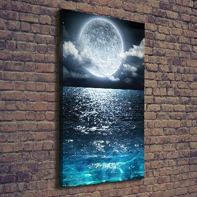 Canvas wall art full moon