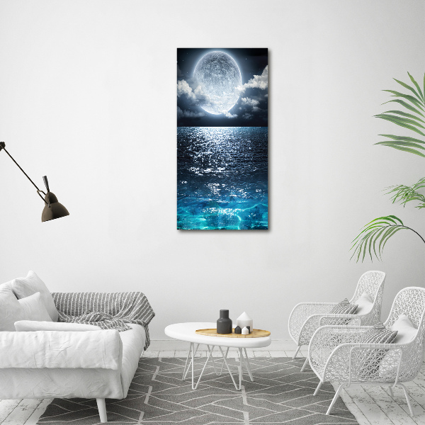 Canvas wall art full moon