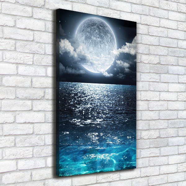 Canvas wall art full moon