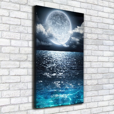 Canvas wall art full moon