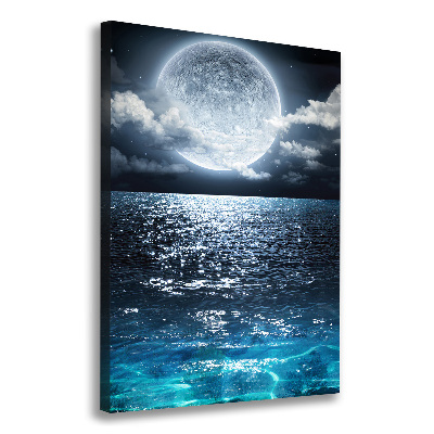 Canvas wall art full moon