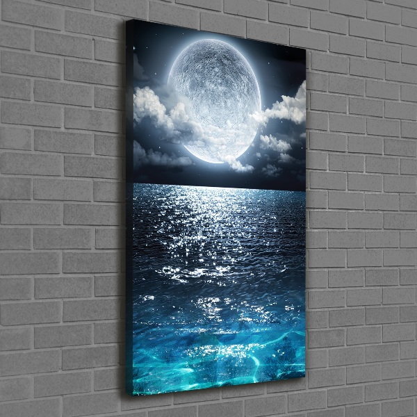 Canvas wall art full moon